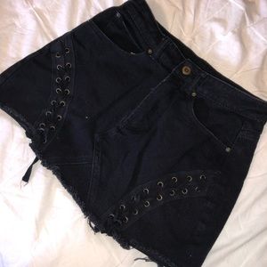 Cotton Candy LA Black Skirt